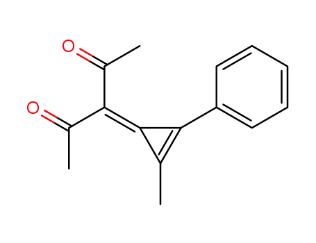 3-(2-Methyl-3-phenyl-cycloprop-2-enylidene)-pentane-2,4-dione