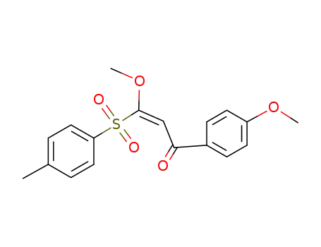(Z)-(p-Methoxyphenyl)(2-methoxy-2-tosylvinyl)keton