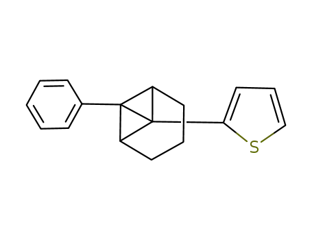 2-(7-Phenyltricyclo<4.1.0.0<sup>2,7</sup>>hept-1-yl)thiophen