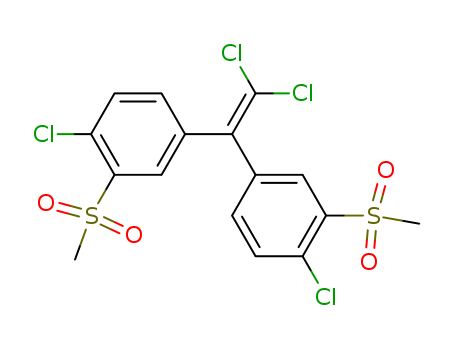 Benzene,1,1'-(dichloroethenylidene)bis[4-chloro-3-(methylsulfonyl)-