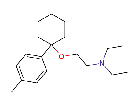 1-<p-Tolyl-cyclohexyl>-<2-diethylamino-ethyl>-ether