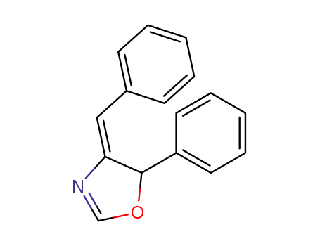 Oxazole, 4,5-dihydro-5-phenyl-4-(phenylmethylene)-, (E)-