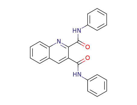 2,3-Quinolinedicarboxamide, N,N'-diphenyl-