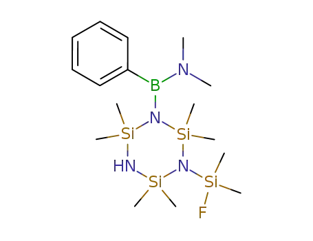 C<sub>16</sub>H<sub>36</sub>BFN<sub>4</sub>Si<sub>4</sub>