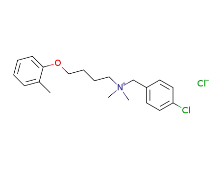 (4-Chloro-benzyl)-dimethyl-(4-o-tolyloxy-butyl)-ammonium; chloride