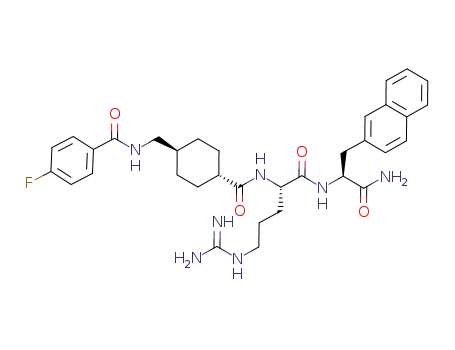 C<sub>34</sub>H<sub>42</sub>FN<sub>7</sub>O<sub>4</sub>