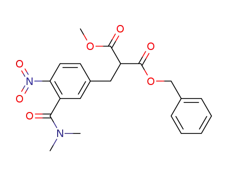 Propanedioic acid, [[3-[(dimethylamino)carbonyl]-4-nitrophenyl]methyl]-,
methyl phenylmethyl ester