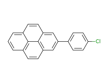 Molecular Structure of 23801-22-1 (2-(p-Chlor-phenyl)-pyren)