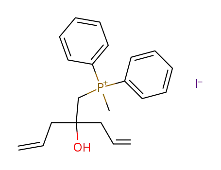 Phosphonium, [2-hydroxy-2-(2-propenyl)-4-pentenyl]methyldiphenyl-,
iodide