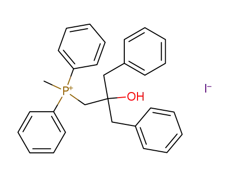 Phosphonium,
[2-hydroxy-3-phenyl-2-(phenylmethyl)propyl]methyldiphenyl-, iodide