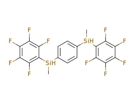 p-Phenylenbis<methyl(pentafluorphenyl)silan>