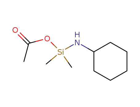 Acetoxy-cyclohexylamino-dimethyl-silan