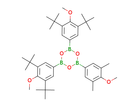 C<sub>39</sub>H<sub>57</sub>B<sub>3</sub>O<sub>6</sub>