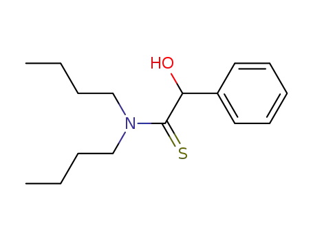 Benzeneethanethioamide, N,N-dibutyl-a-hydroxy-