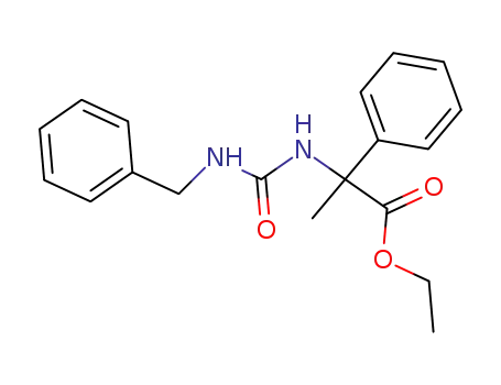 N'-Benzyl-N-<α-methyl-α-ethoxycarbonyl-benzyl>-harnstoff