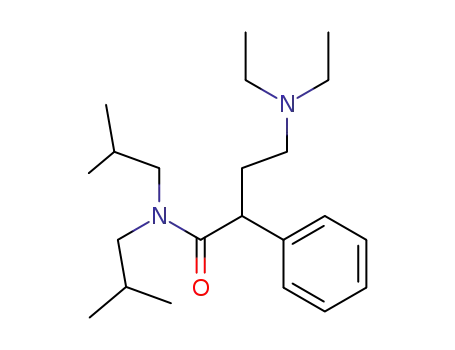 α-(2-Diethylamino-ethyl)-phenylessigsaeure-diisobutylamid