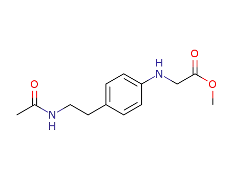 methyl N-{4-[2-(acetylamino)ethyl]phenyl}glycinate