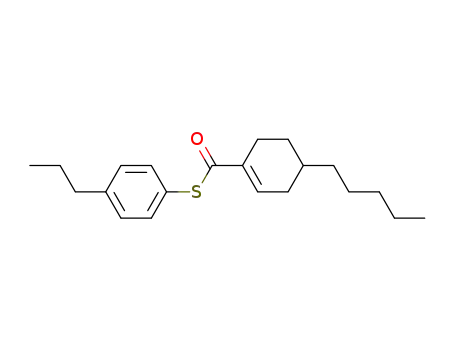 4-Pentyl-cyclohex-1-enecarbothioic acid S-(4-propyl-phenyl) ester
