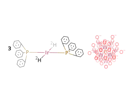 ((Ph<sub>3</sub>P)2Ir(D<sub>2</sub>))3PW<sub>12</sub>O<sub>40</sub>
