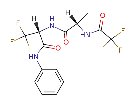 (R)-3,3,3-Trifluoro-N-phenyl-2-[(S)-2-(2,2,2-trifluoro-acetylamino)-propionylamino]-propionamide