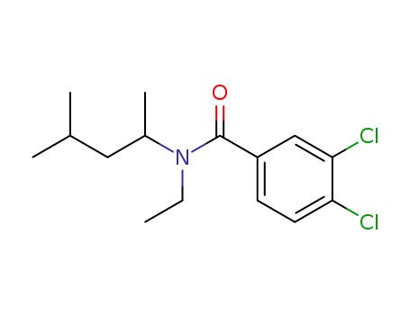 Benzamide, 3,4-dichloro-N-(1,3-dimethylbutyl)-N-ethyl-