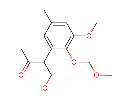 4-Hydroxy-3-(3-methoxy-2-methoxymethoxy-5-methyl-phenyl)-butan-2-one