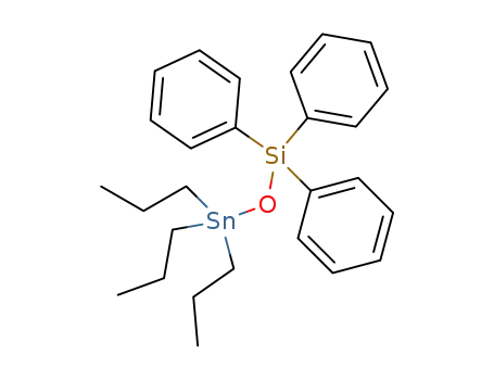 Triphenylsiloxy-tripropyl-zinn