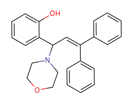 1,1-diphenyl-3-(2-hydroxyphenyl)-3-morpholino-1-propene