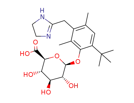 Molecular Structure of 1267481-12-8 (oxymetazoline β-O-glucuronide)