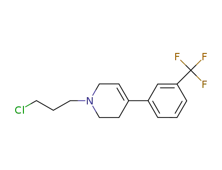 C<sub>15</sub>H<sub>17</sub>ClF<sub>3</sub>N