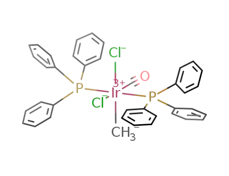IrCl<sub>2</sub>(CO)(CH<sub>3</sub>)(P(C<sub>6</sub>H<sub>5</sub>)3)2
