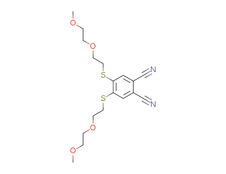 4,5-[2-(2-methoxyethoxy)ethylsulfanyl]phthalonitrile