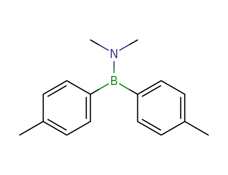 (4-CH<sub>3</sub>C<sub>6</sub>H<sub>4</sub>)2B-N(CH<sub>3</sub>)2