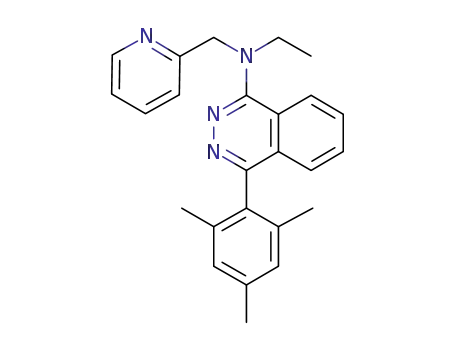 N-(2'-pyridylmethyl)-N-ethyl-4-(2,4,6-trimethyphenyl)-1phthalazinamine