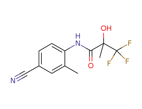 N-(4-cyano-2-methylphenyl)-2-hydroxy-2-methyl-3,3,3-trifluoropropanamide