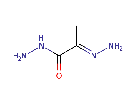 Propanoic acid, 2-hydrazono-, hydrazide