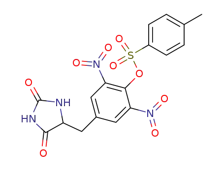 5-[3,5-dinitro-4-(toluene-4-sulfonyloxy)-benzyl]-imidazolidine-2,4-dione