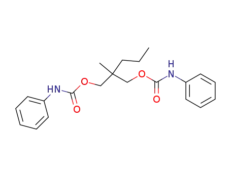 Molecular Structure of 25457-67-4 (2-methyl-1-phenylcarbamoyloxy-2-(phenylcarbamoyloxy-methyl)-pentane)