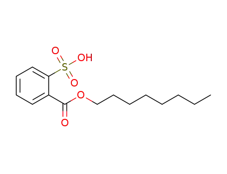 Molecular Structure of 126628-94-2 (Benzoic acid, 2-sulfo-, 1-octyl ester)