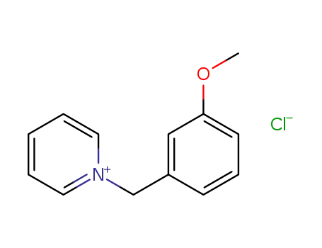 Molecular Structure of 108575-63-9 (Pyridinium, 1-[(3-methoxyphenyl)methyl]-, chloride)