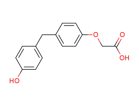 [4-(4-hydroxy-benzyl)-phenoxy]-acetic acid