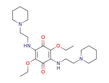 2,5-diethoxy-3,6-bis-(2-piperidino-ethylamino)-[1,4]benzoquinone