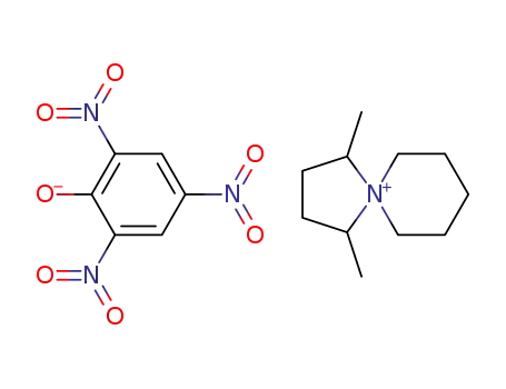 1,4-dimethyl-5-azonia-spiro[4.5]decane; picrate