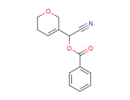 benzoyloxy-(5,6-dihydro-2<i>H</i>-pyran-3-yl)-acetonitrile