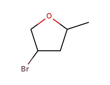 Molecular Structure of 858797-44-1 (4-bromo-2-methyl-tetrahydro-furan)