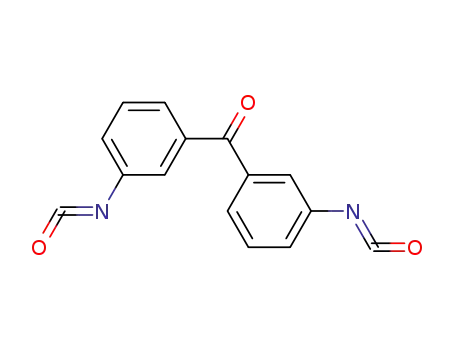 Molecular Structure of 71865-97-9 (3,3'-diisocyanato-benzophenone)