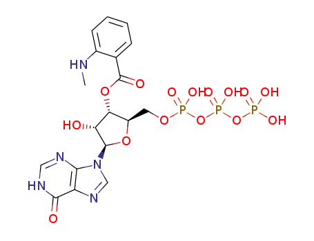 Inosine 5'-(tetrahydrogen triphosphate), 3'-[2-(methylamino)benzoate]