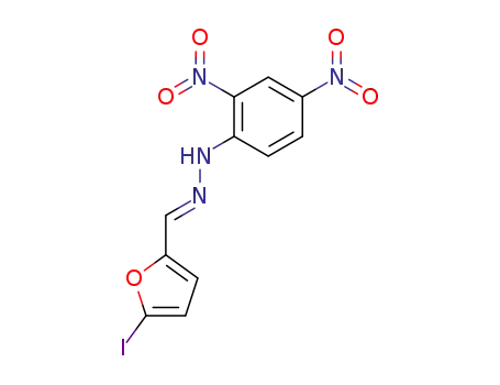 5-iodo-furfural-(2,4-dinitro-phenylhydrazone)