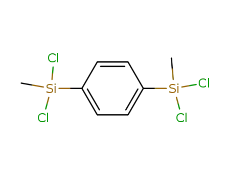 Molecular Structure of 830-45-5 (Silane, 1,4-phenylenebis[dichloromethyl-)