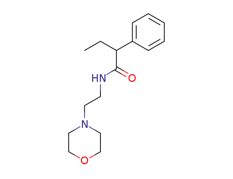 Molecular Structure of 101438-49-7 (2-phenyl-butyric acid-(2-morpholino-ethylamide))